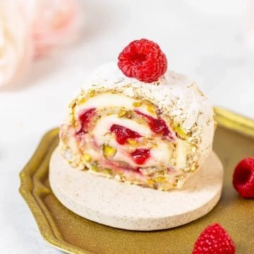 Пирожное «Фисташковый рулет»